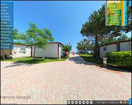 Virtual Tour Village & Camping Pineto Beach