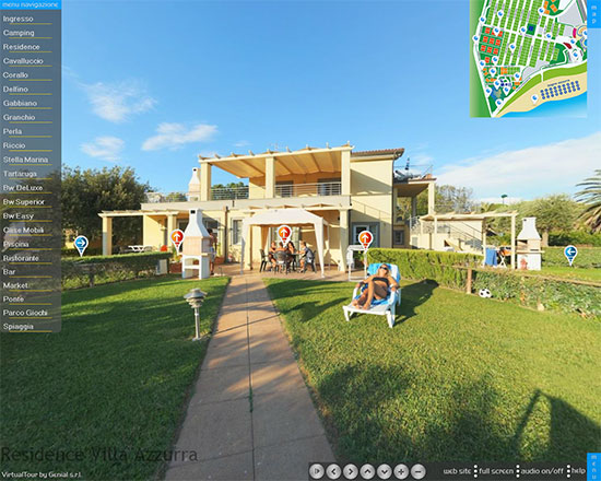 VirtualTour Camping Village Baia Azzurra Club