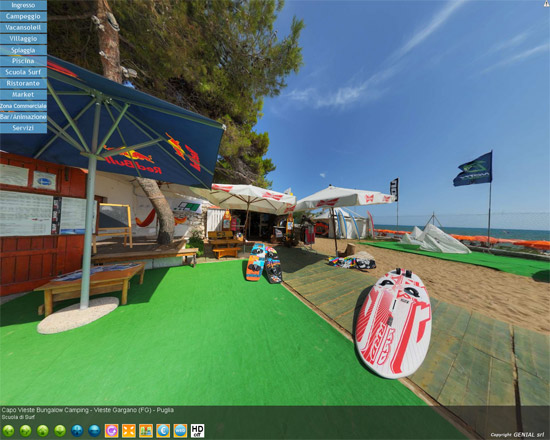 VirtualTour Bungalow & Camping Capo Vieste