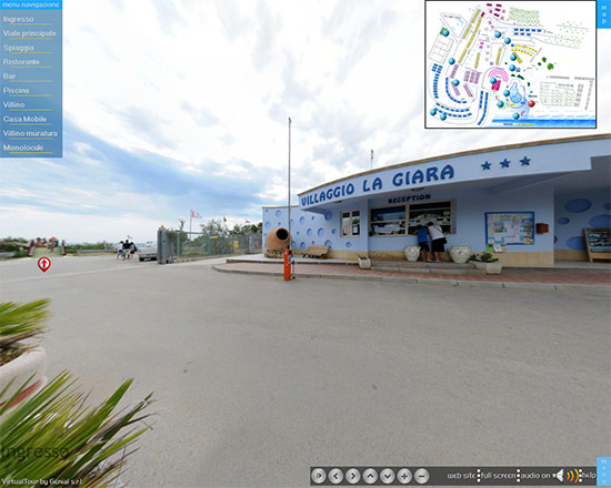 Virtual Tour Villaggio Turistico Camping La Giara  