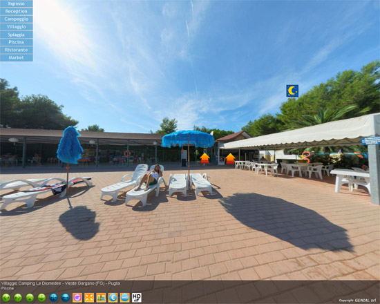 VirtualTour Villaggio Camping Le Diomedee