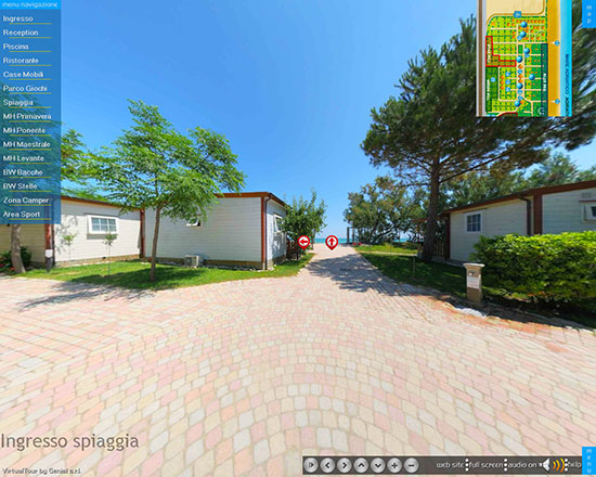 VirtualTour Village & Camping Pineto Beach